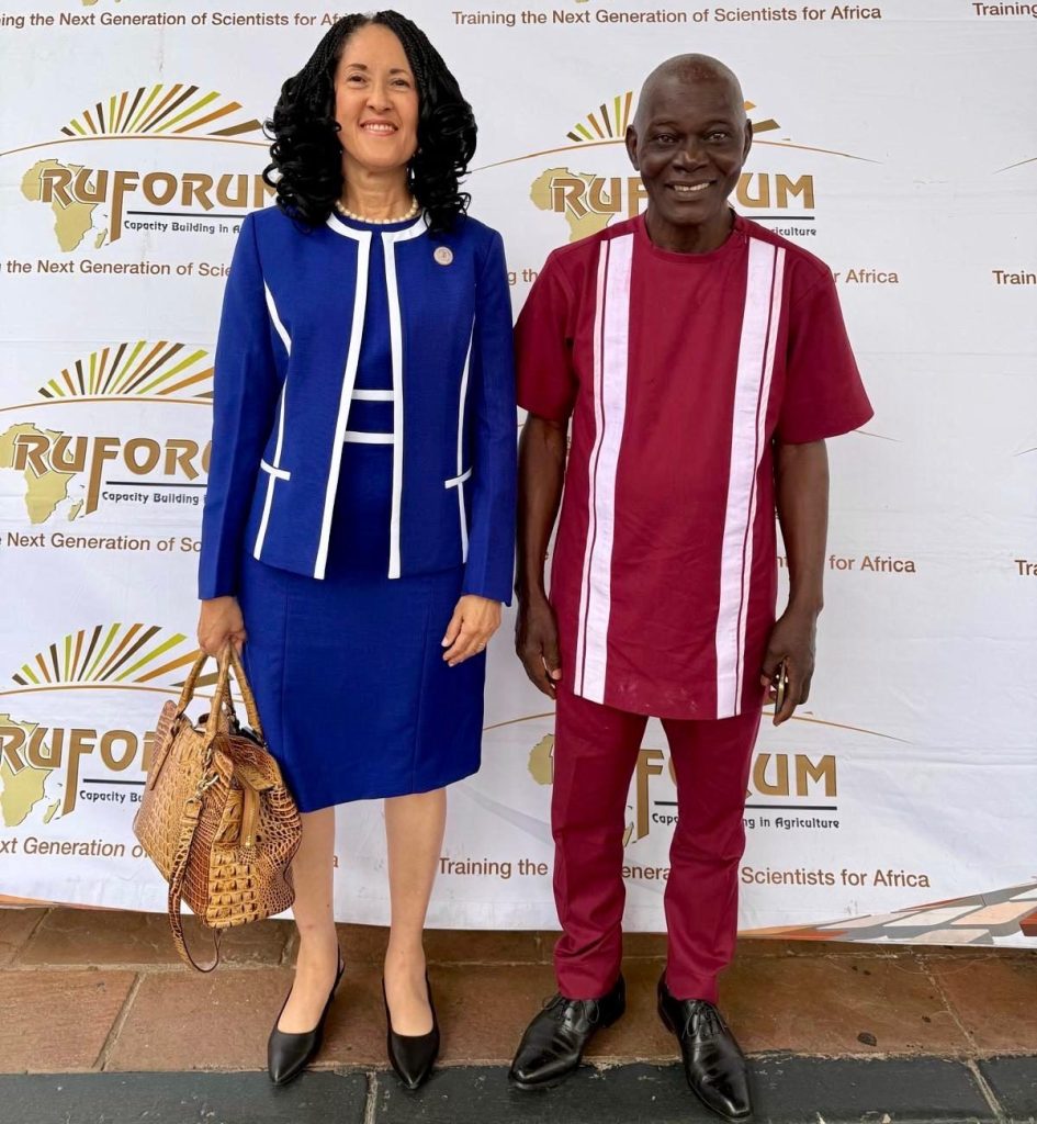 President Maparyan and Prof Leroy Cegbe